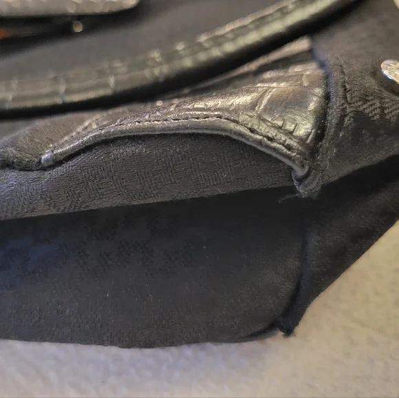 Charter Club Handbag (Macy's)Elegant Black Handbag, Like New, Black - Picture 10 of 17